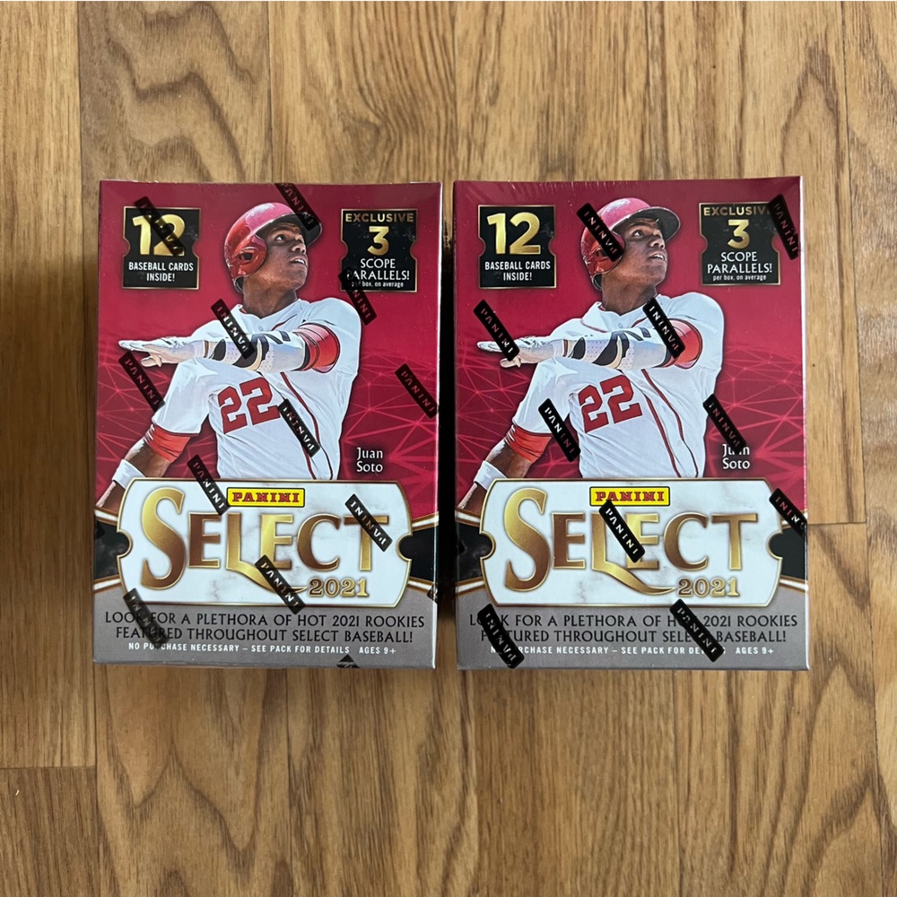 2021 Panini Select MLB Baseball Blaster Boxes (LOT of 2) SEALED NEW